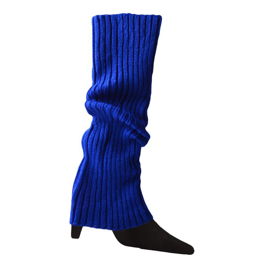 Knitted Leg Warmers Womens Ladies 80s Dance Disco Party Costume Yoga Fitness Socks