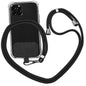 Adjustable Phone Lanyard with Patch for Most Cases Neck Strap Holder