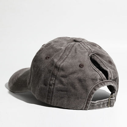 Curved Brim Snapback Hat for Women Outdoor Sports Sun Hat