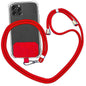 Adjustable Phone Lanyard with Patch for Most Cases Neck Strap Holder