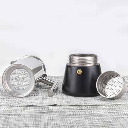 Stainless Steel Induction Moka Pot