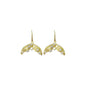 Silver Women Earrings Stud Crystal Cubic Zircon Dangle Wedding Gift