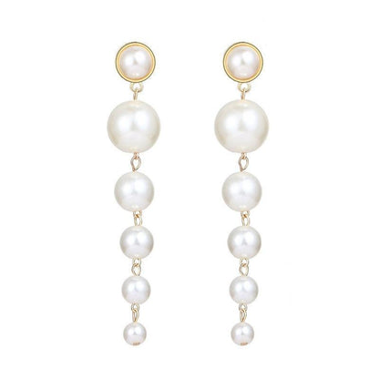 Silver Women Earrings Stud Crystal Cubic Zircon Dangle Wedding Gift