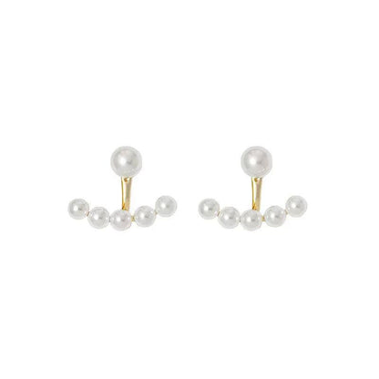 Silver Women Earrings Stud Crystal Cubic Zircon Dangle Wedding Gift