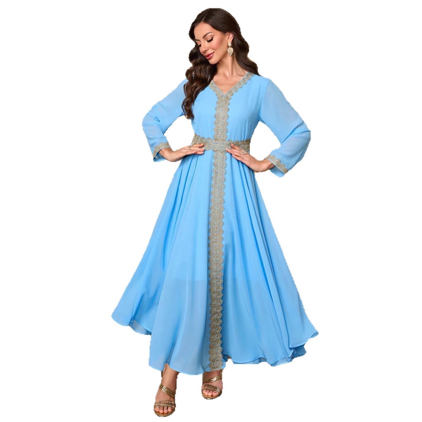 Simple lace women's dress