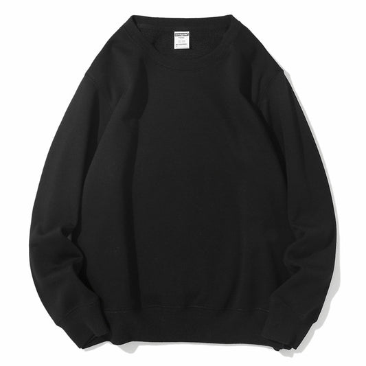 Sweatshirt Men's Round Neck Thicken Warm Outerwear Couple Style Long Sleeve