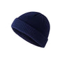 Men Women Mini Fisherman Beanie Winter Spring Hat Soft Knitted Docker Skull Cap-11