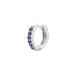 925 Sterling Silver Gold Rings Plated Cubic Crystal Cuff Huggie Hoop Earrings Au