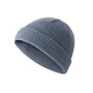 Men Women Mini Fisherman Beanie Winter Spring Hat Soft Knitted Docker Skull Cap-5