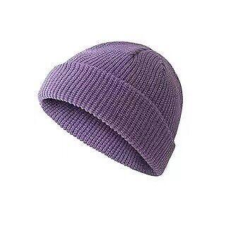 Men Women Mini Fisherman Beanie Winter Spring Hat Soft Knitted Docker Skull Cap-16