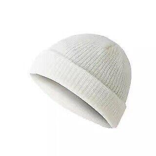 Men Women Mini Fisherman Beanie Winter Spring Hat Soft Knitted Docker Skull Cap-7