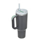 40 oz Insulated Stainless Steel Travel Mug with Handle & Straw (BPA-Free)-4