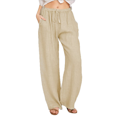 Casual Loose Wide-Leg Straight Pants for Women