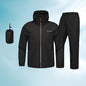 Unisex Ultralight Rain Suit - Lightweight Waterproof Jacket & Pants Set, Summer Outdoor Rainwear for Fishing & Cycling