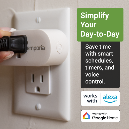 Emporia Smart Plug - Control Devices Remotely 2 pk-1