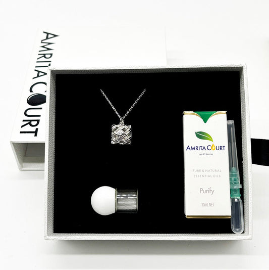 Treasure Chest Aroma Chest Necklace | Energy & Healing | Diffusing on the go | Gift for her