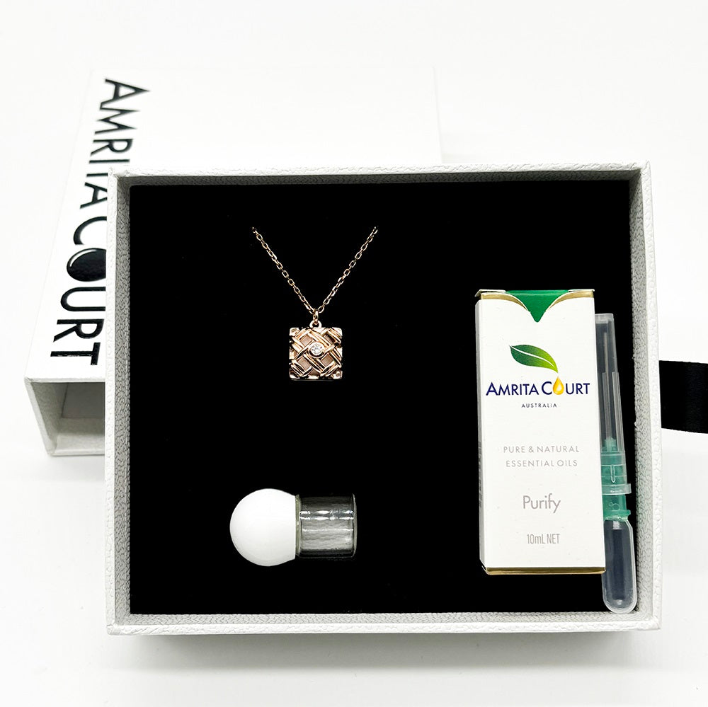 Treasure Chest Aroma Chest Necklace | Energy & Healing | Diffusing on the go | Gift for her