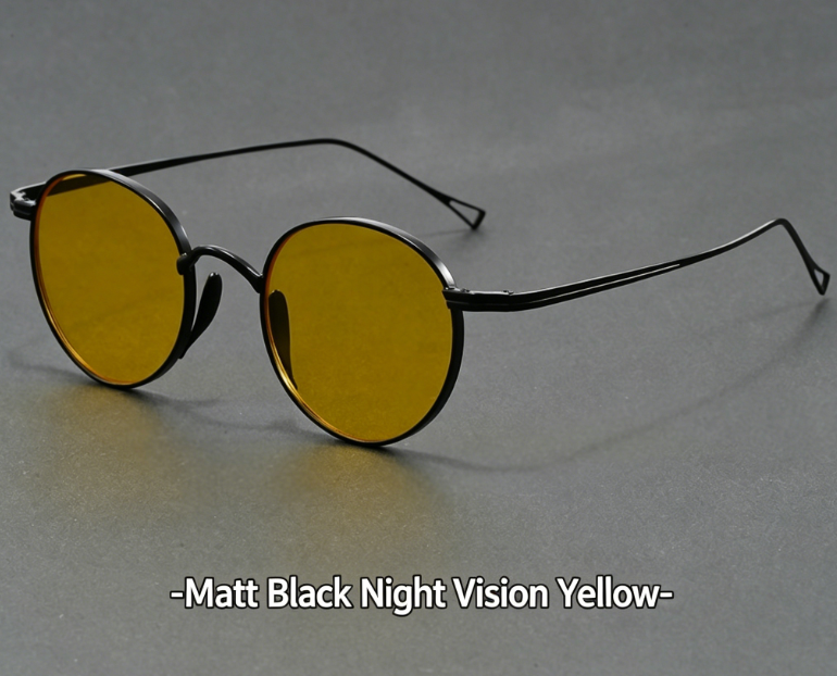 Vintage Celebrity Round Sunglasses for Men and Women