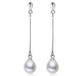 Stunning Genuine Freshwater Pearl Dangle Earrings