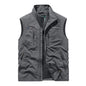 Big Size Men's Vest Outdoor Sports Fishing Sleeveless Jacket