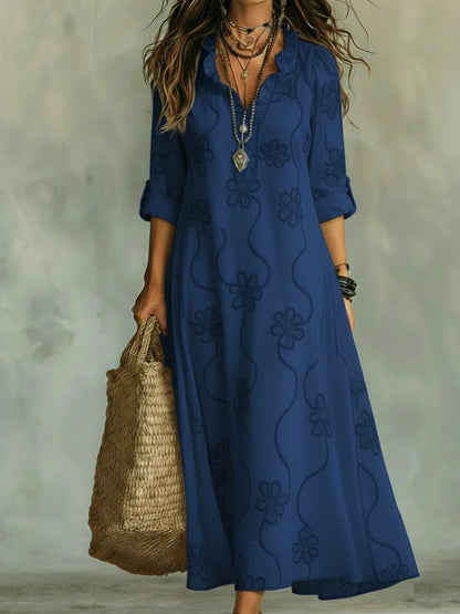 Fashion Lace Long Dress Spring Summer Style
