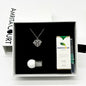 Love Heart Aroma Necklace | Energy & Healing | White Gold - Rose Gold | Love Gift