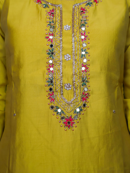 Women's Cotton Kurta-Pant, and Dupatta Set-3