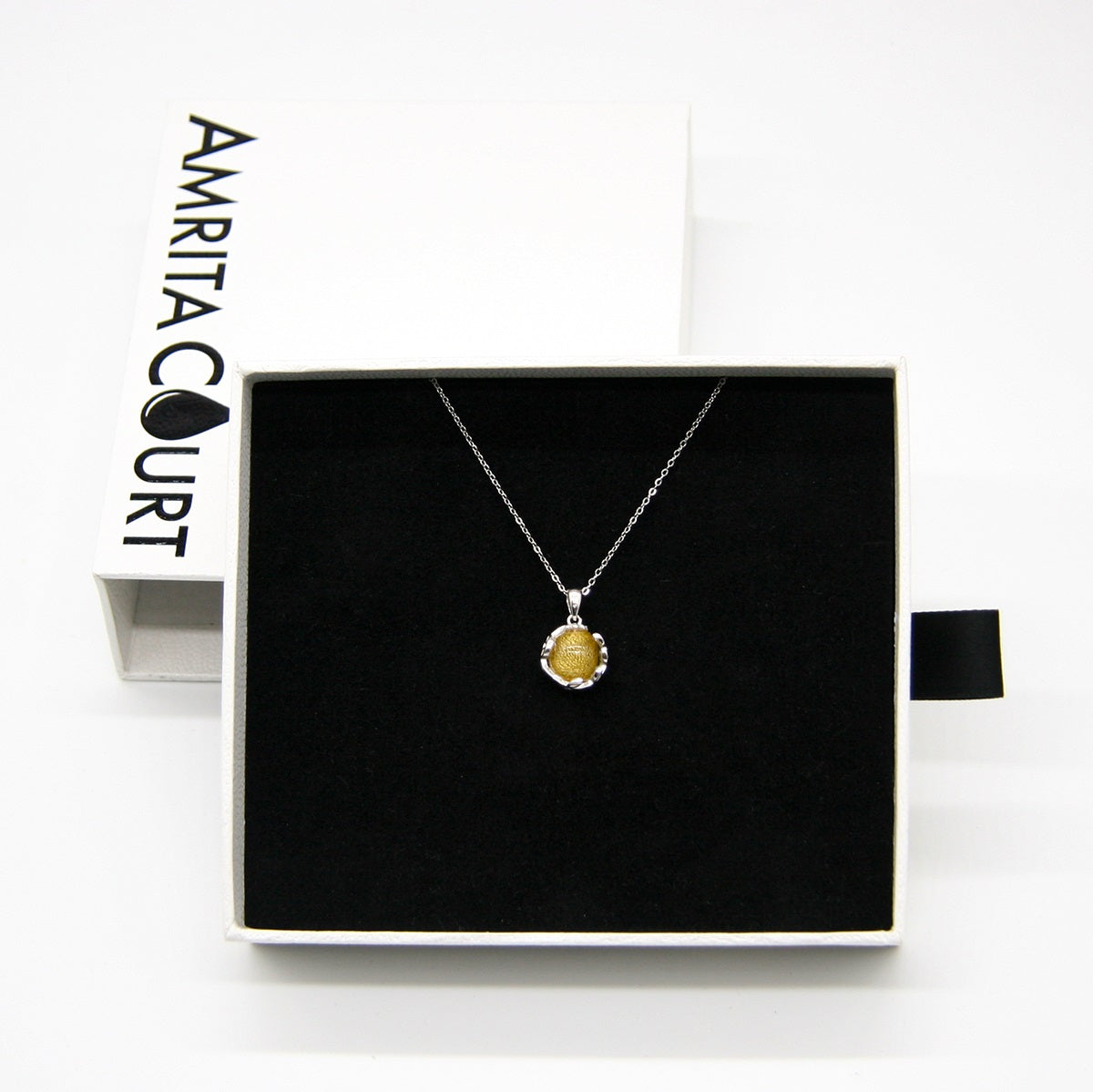 Planet Murano Aroma Necklace - Jovian Gold | Energy & Healing | Diffuse on the go | Gift For her