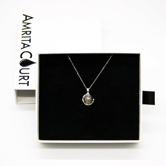 Planet Murano Aroma Necklace - Lunar Lavender | Energy & Healing | Diffuse on the go