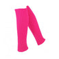 Knitted Leg Warmers Womens Ladies 80s Dance Disco Party Costume Yoga Fitness Socks