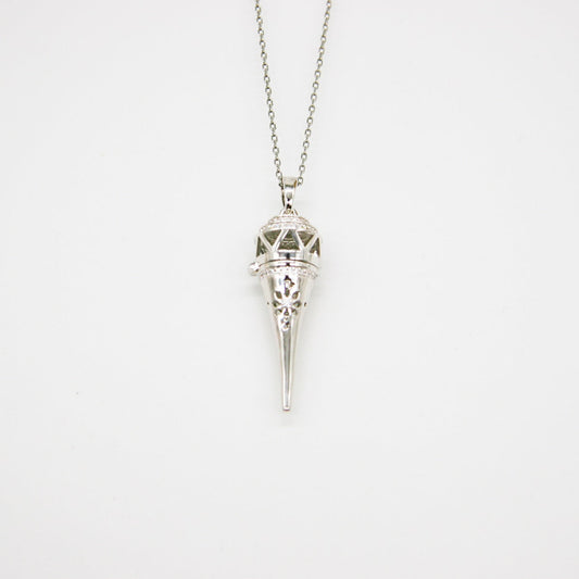 Cone Aroma Necklace | Energy & Healing Diffuser Jewelry — On-the-Go Scent Ritual