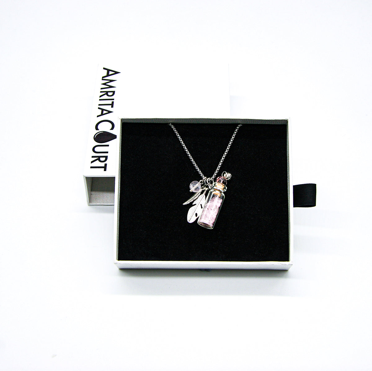 Rose Quartz Diffusing Necklace | Energy & Healing | Diffusing on the go