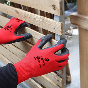 Work Gloves Latex Coated General Purpose Hand Protection Garden Mechanic 120 Pairs