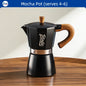 300ml Moka Pot - Italian Espresso Stovetop Coffee Maker for Home Baristas