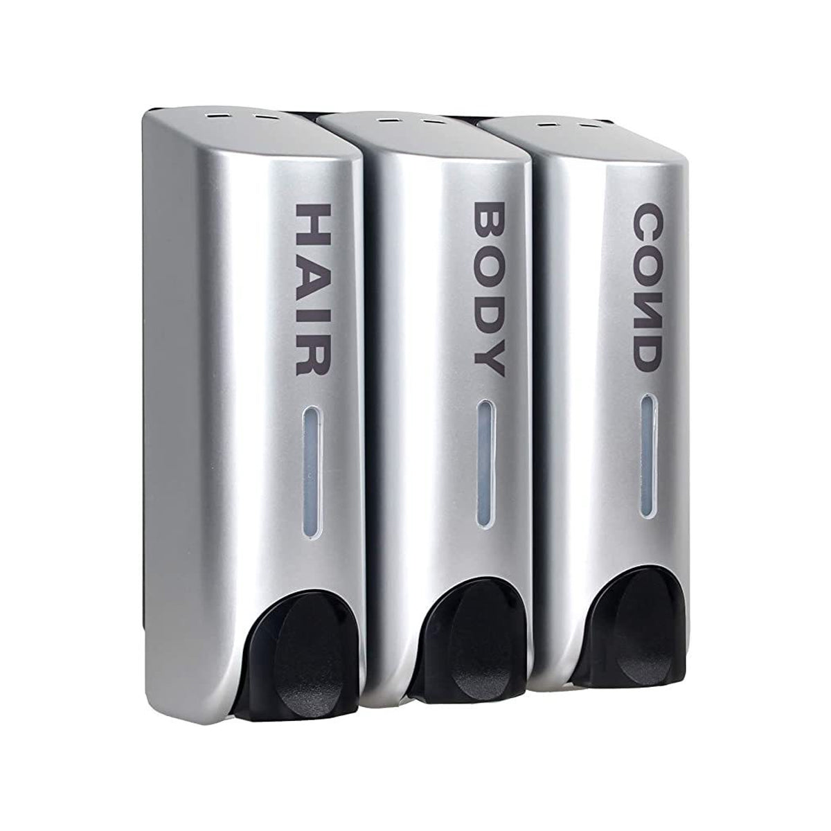 3 Sizes Soap Dispenser Wall Mount Hand Wash Bathroom Shampoo Shower Liquid Manual-7