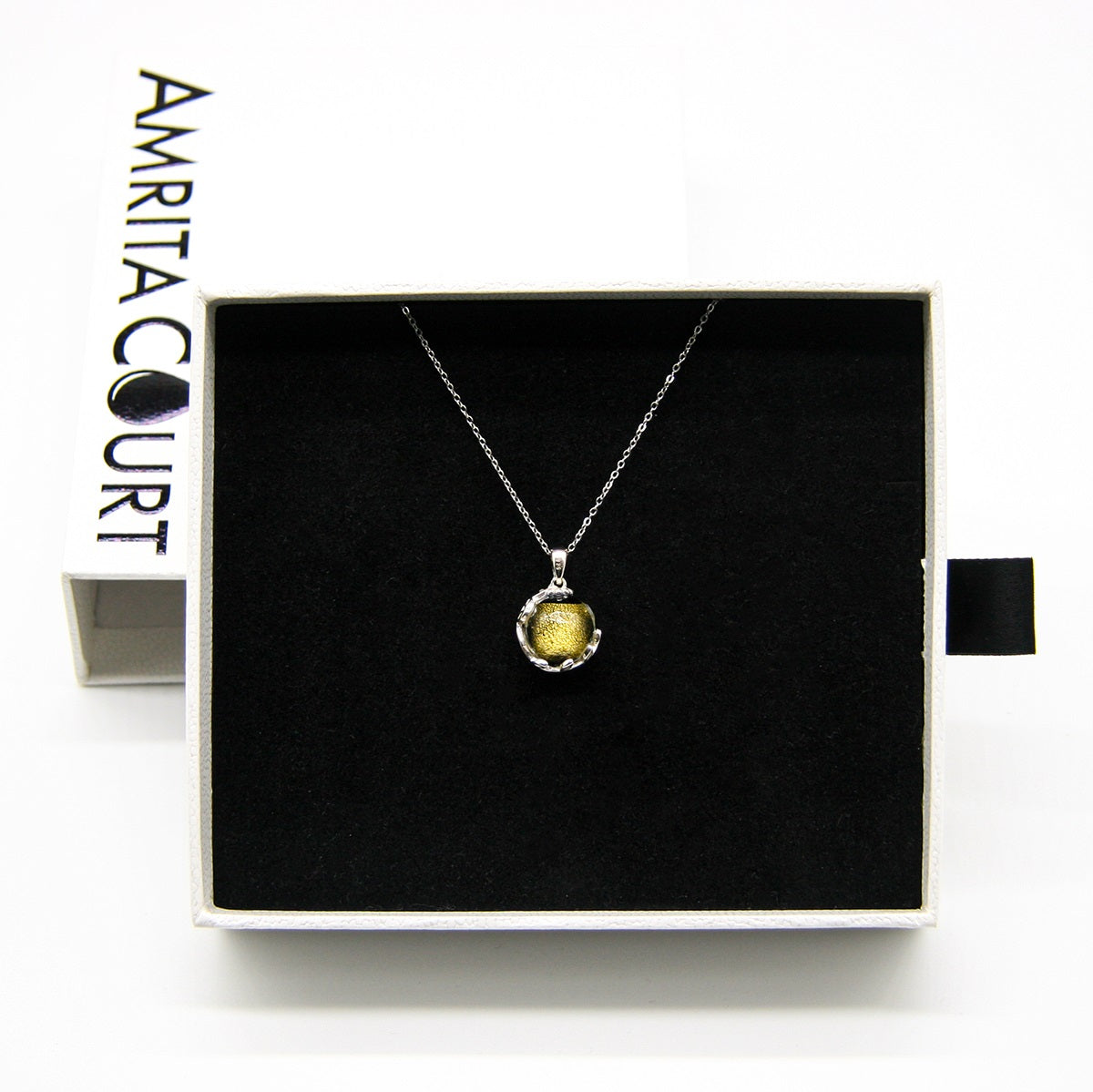 Planet Murano Aroma Necklace - Stellar Midnight | Energy & Healing | Diffuse on the go | Unique Gift