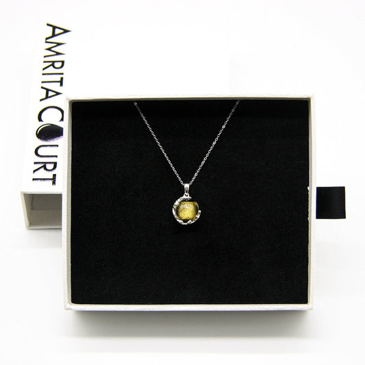 Planet Murano Aroma Necklace - Stellar Midnight | Energy & Healing | Diffuse on the go | Unique Gift