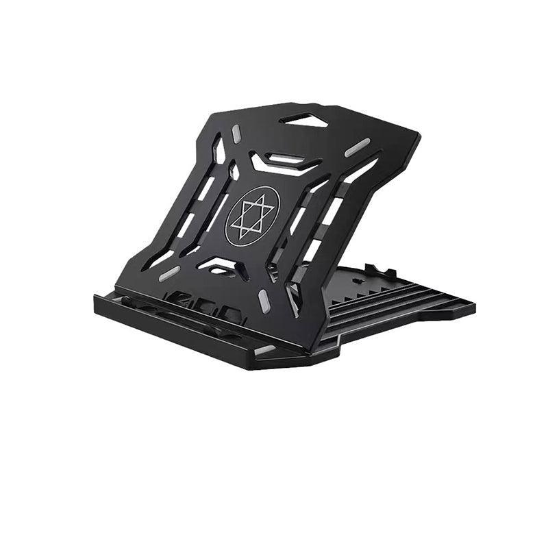 Adjustable Laptop Stand with 360-Degree Base for Desk Riser Home Office Holder-5