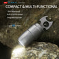 Titanium Alloy Keychain Mini Flashlight Light LED Multifunctional Bottle Opener-0