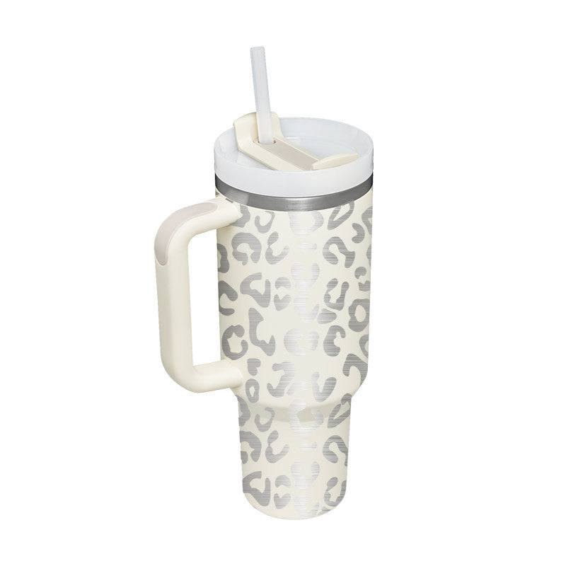 40 oz Insulated Stainless Steel Travel Mug with Handle & Straw (BPA-Free)-18