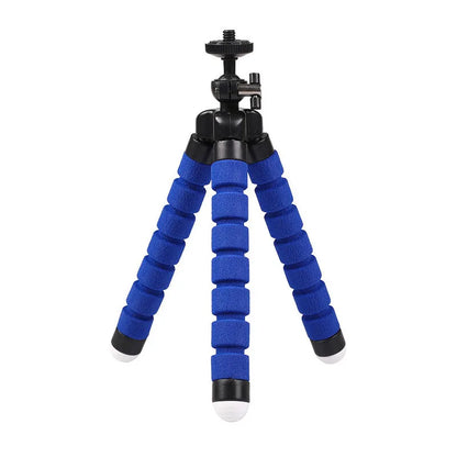 Mini Universal Photography Octopus Tripod Monopod Phone Mini Camera Phone Webcam Holder Clip Smartphone Monopod Tripe Stand