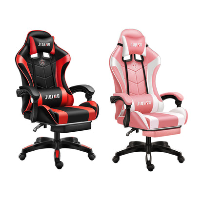 Gaming Chair Ergonomic High Back Chair with Lumbar Support Pillow and Headrest-1
