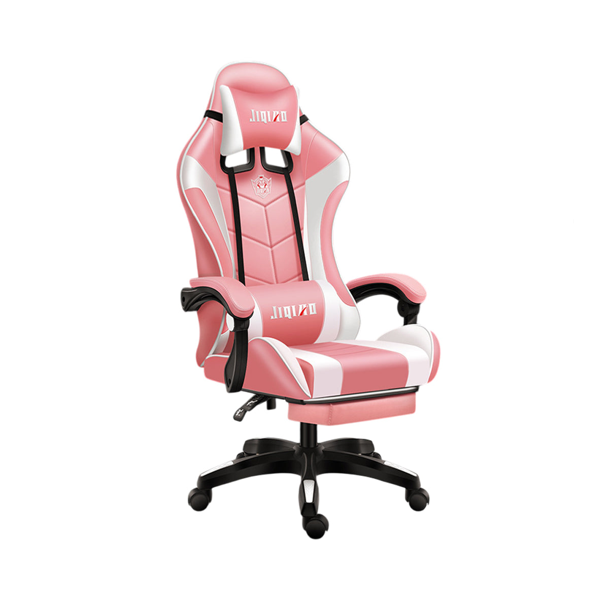 Gaming Chair Ergonomic High Back Chair with Lumbar Support Pillow and Headrest-5