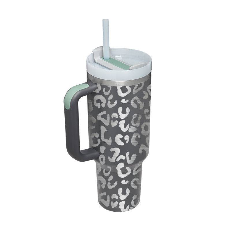 40 oz Insulated Stainless Steel Travel Mug with Handle & Straw (BPA-Free)-19
