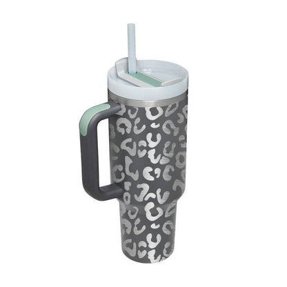 40 oz Insulated Stainless Steel Travel Mug with Handle & Straw (BPA-Free)-19