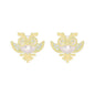 Silver Women Earrings Stud Crystal Cubic Zircon Dangle Wedding Gift