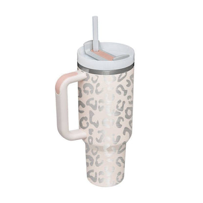 40 oz Insulated Stainless Steel Travel Mug with Handle & Straw (BPA-Free)-15