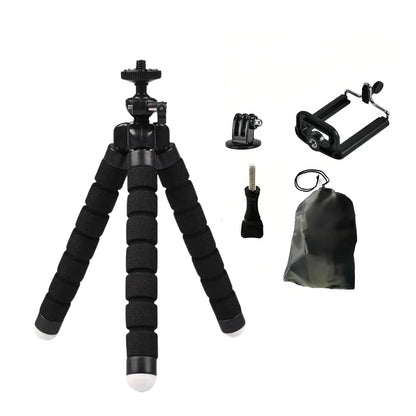Mini Universal Photography Octopus Tripod Monopod Phone Mini Camera Phone Webcam Holder Clip Smartphone Monopod Tripe Stand