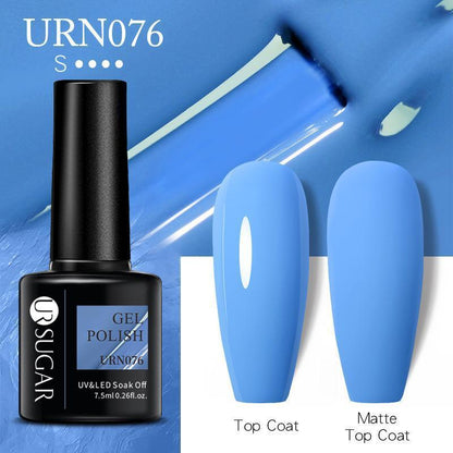 Glitter Nail Gel Polish UV LED Soak Off Varnish Colour Manicure Top Base Coat