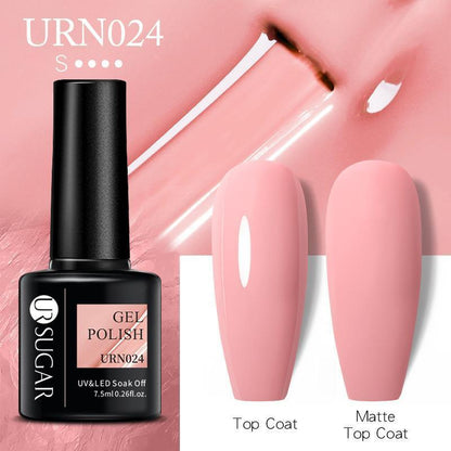 Glitter Nail Gel Polish UV LED Soak Off Varnish Colour Manicure Top Base Coat